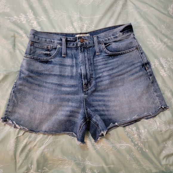 Madewell Pants - Madewell Blue Jean Shorts Cut-Off Style